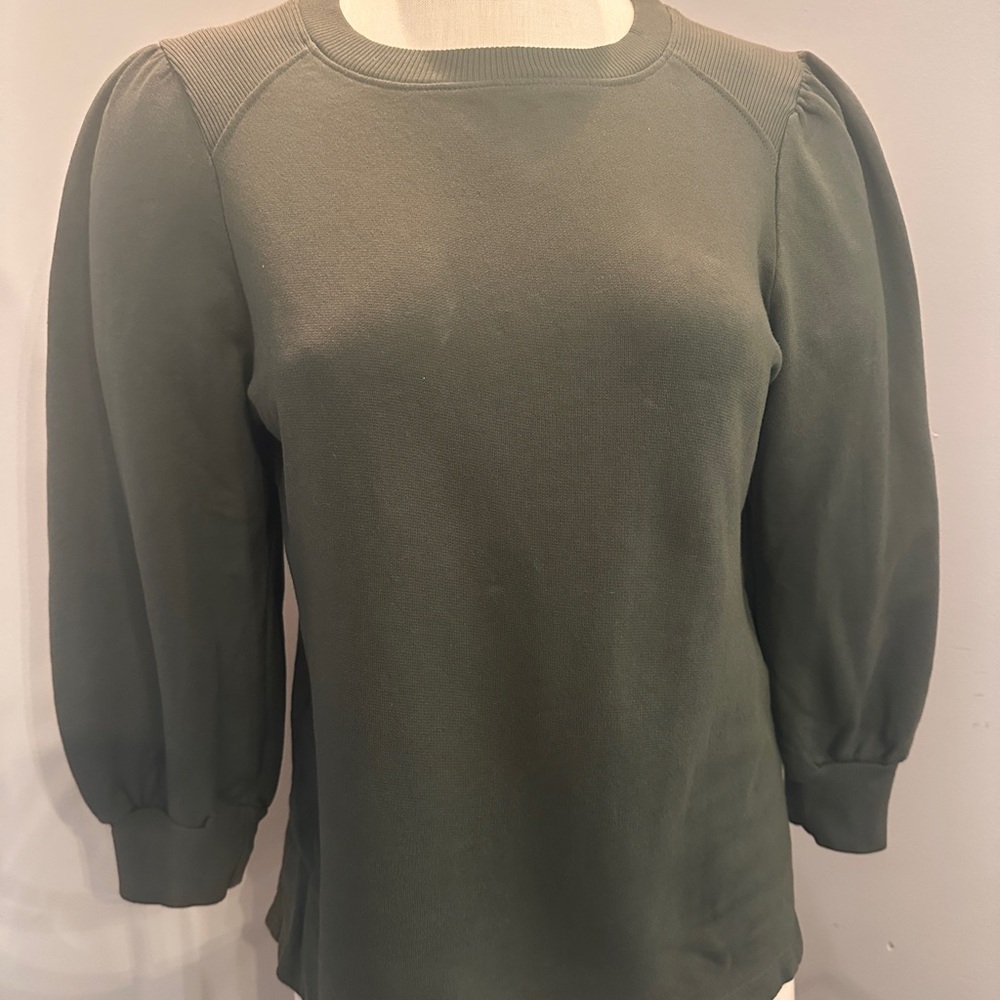 Michael SOlive Green Long Sleeve Sweatshirt